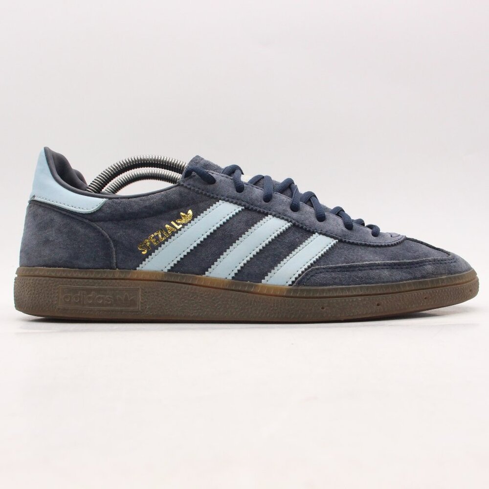 Adidas Handball Spezial Sneakers LB3 Men's Size 10.5 Navy/Clear Sky/Gum BD7633